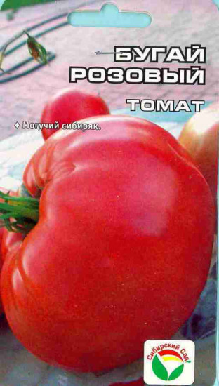 Томат «Бугай розовый»