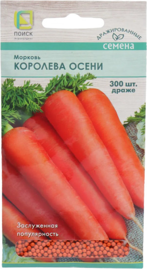 Морковь «Королева осени»