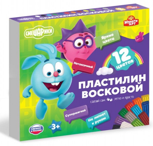 Пластилин восковой