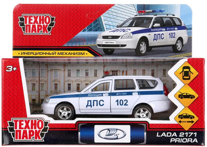 Машина «Lada 2171 Priora. Полиция» | Технопарк