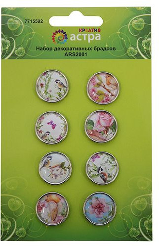 Набор декоративных брадсов