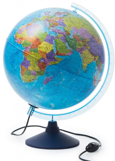 Глобус «Интерактивный политический с подсветкой»