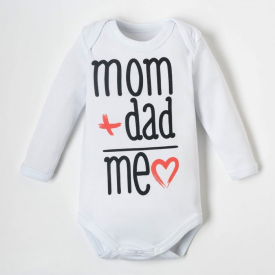 Боди для новорожденных «Mom and Dad»