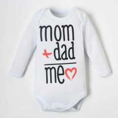 Боди для новорожденных «Mom and Dad»