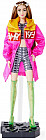 Кукла Barbie в розовом плаще