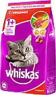 Корм сухой для кошек подушечки с паштетом, говядиной «Whiskas» (1,9 кг)