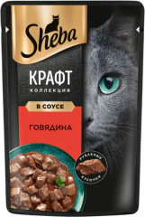 Корм для кошек «Рубленые кусочки. Говядина в соусе»