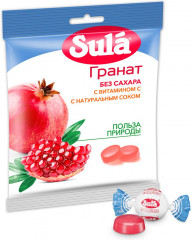 Леденцы без сахара «Гранат»