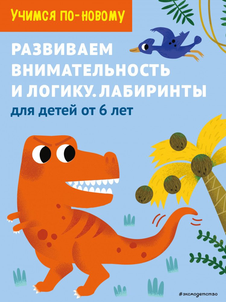 Развиваем внимательность и логику. Лабиринты: для детей от 6 лет | Samsung. Учимся по-новому (обложка)