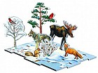 Тематическое лото «Времена года: Зима в лесу»