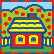 Мягкий конструктор «Домик» | Умная бумага