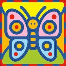 Мягкий конструктор «Мотылек» | Умная бумага