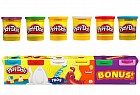 Пластилин. Классический 4 цвета+2 цвета в подарок