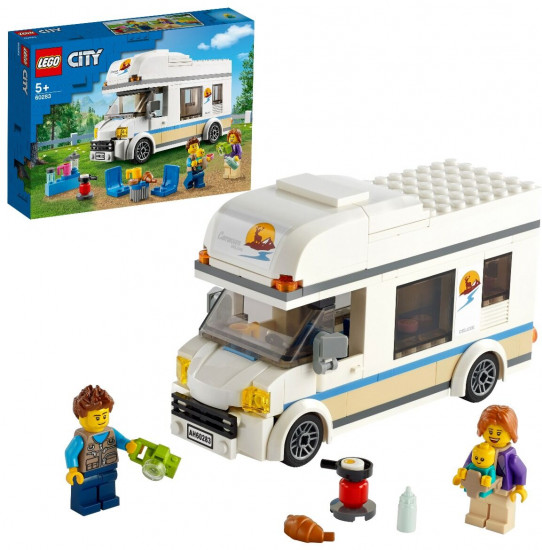 Конструктор LEGO® City 60283 Отпуск в доме на колесах. Holiday Camper Van