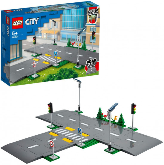 Конструктор LEGO® 60304 Дорожные пластины