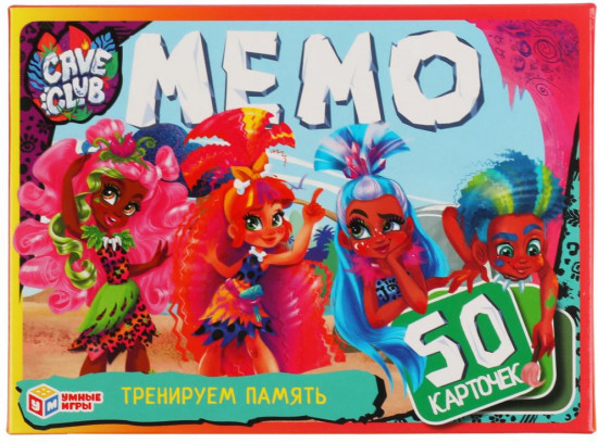 Игра настольная «Мемо. Cave Club»