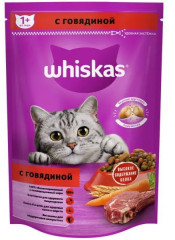 Корм сухой для кошек подушечки с паштетом и говядиной (350 гр)