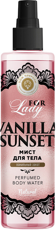 Мист для тела парфюмированный «Vanilla Sunset» | Мануфактура Дом Природы