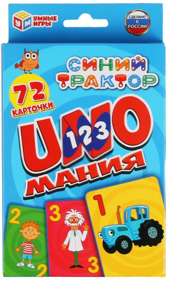 Карточки развивающие «Uno-мания»