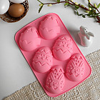 Форма для выпечки «Зайцы и цыплята»