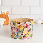 Форма бумажная для кекса, маффинов и кулича «Пасха-2»