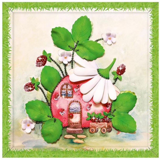 Мозаика из пайеток «Земляничный аромат»