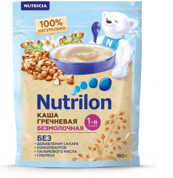 Каша безмолочная гречневая | Nutricia