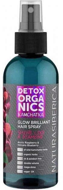 Блеск-спрей для волос | Detox Organics Kamchatka | Natura Siberica