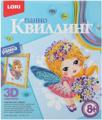 Квиллинг-панно «Фея полей»
