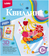 Квиллинг-панно «Десерт»
