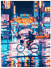 Картина по номерам «Ночной город»