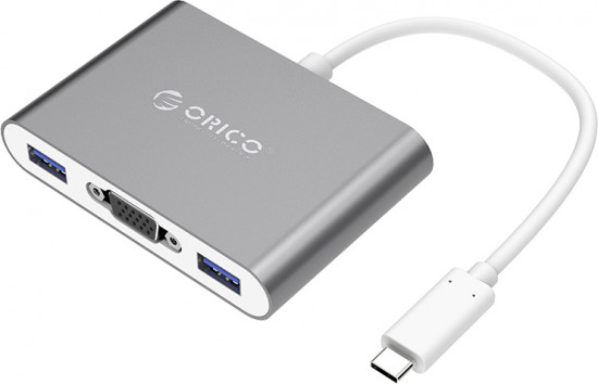 Переходник Orico USB Type-C VGA