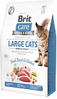 Корм для взрослых кошек крупных пород со свежим мясом утки и курицы «GF Large cats Power & Vitality»