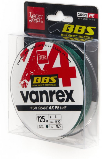 Леска плетёная «Vanrex BBS»
