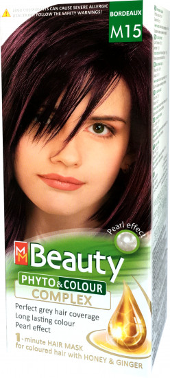 Краска для волос стойкая, оттенок М15 Бордо