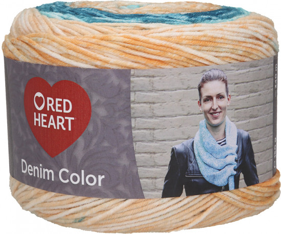 Пряжа для вязания «Denim color»
