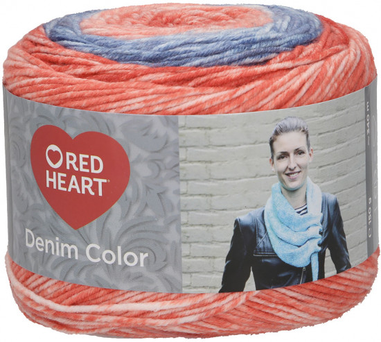 Пряжа для вязания «Denim color»