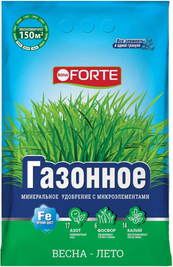 Удобрение газонное с микроэлементами