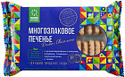 Печенье многозлаковое с цельнозерновыми хлопьями, отрубями, семенами подсолнечника и тыквы «Диво-Овсяное»