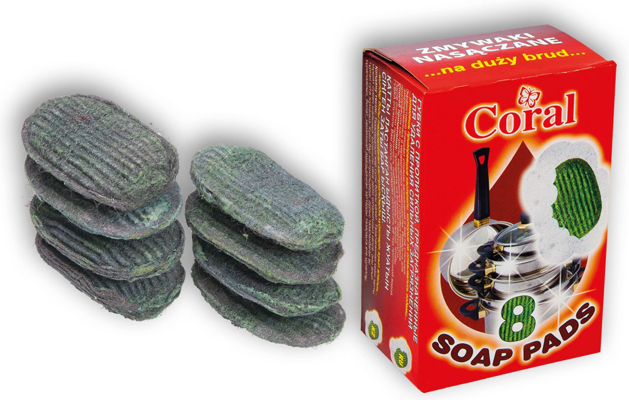 Губки для кухни с пропиткой | Coral