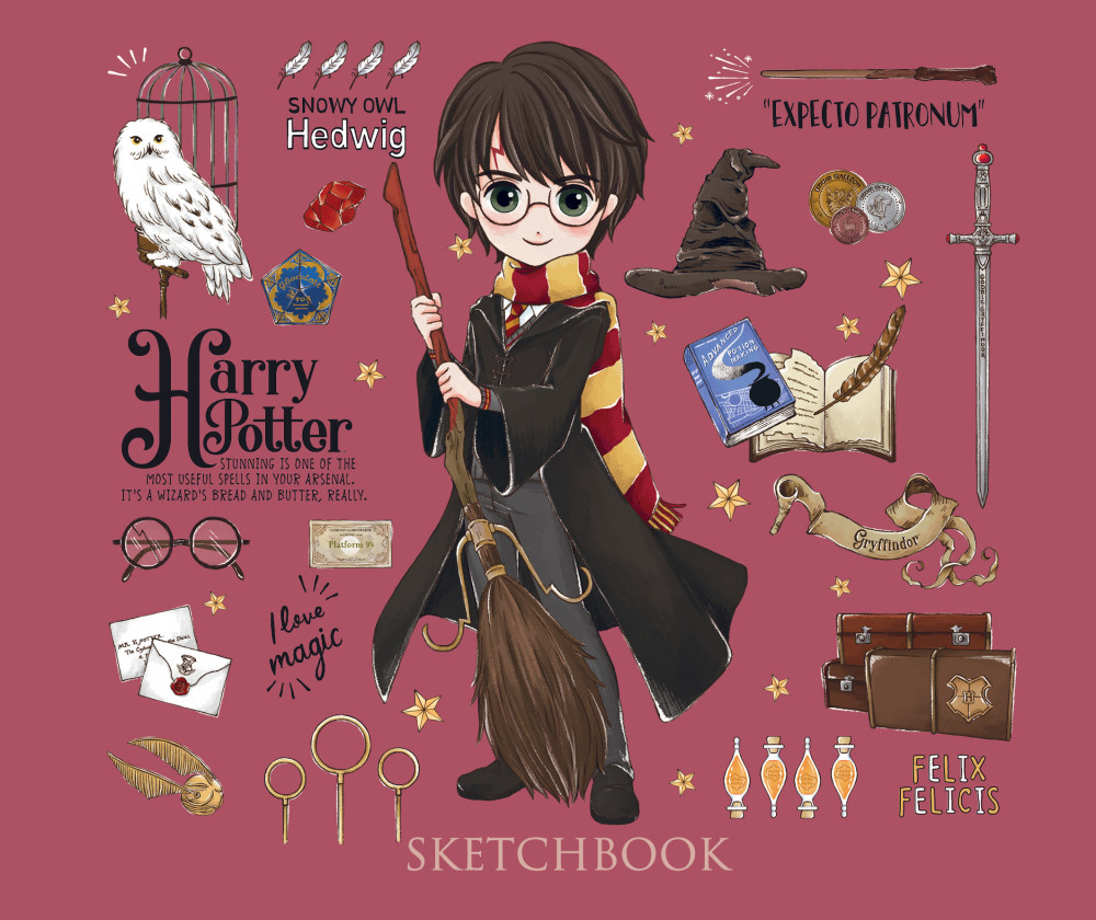 Скетчбук. Гарри Поттер. Коллекция «Cute kids» | Вселенная Harry Potter/ Гарри Поттер