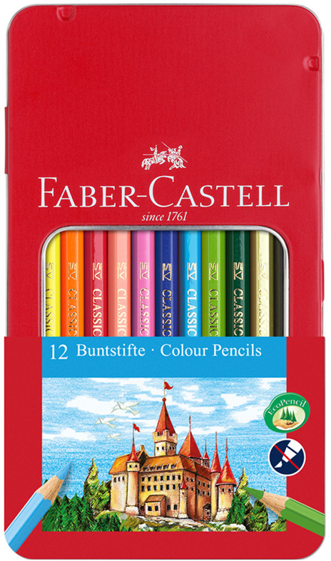 Набор цветных карандашей | Замок | Faber-Castell
