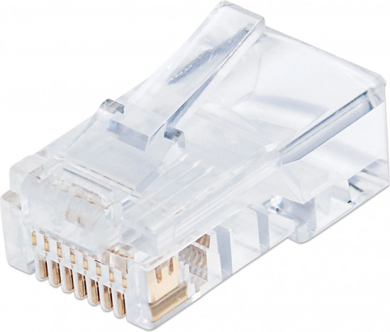 Коннектор телекоммуникационный RJ45