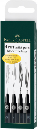 Набор капиллярных ручек «Pitt Artist Pen Brush»