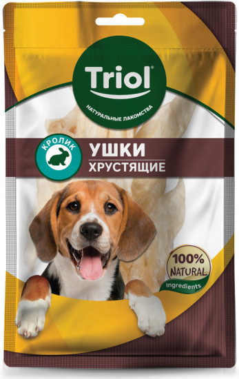 Лакомство для собак «Ушки кроличьи»
