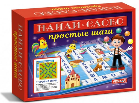 Настольная игра «Найди слово»