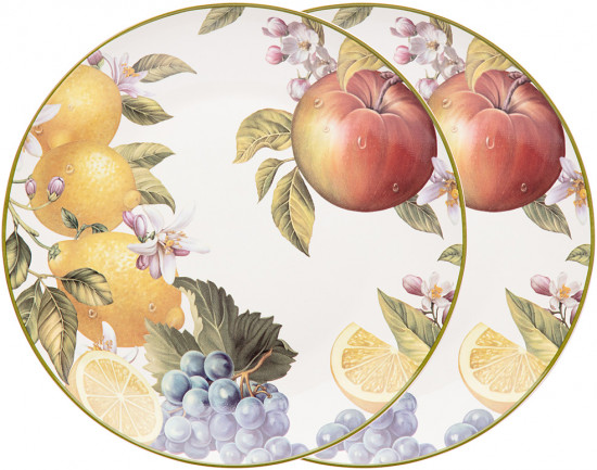 Набор тарелок «Фрукты»