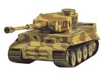 Сборная модель из картона "Тяжелый танк PzKpfw VI Tiger" | Умная бумага