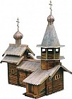 Сборная модель из картона "Часовня Архангела Михаила"