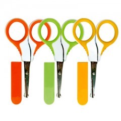 Ножницы детские безопасные с чехлом | Мир детства